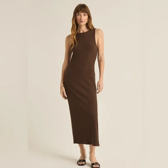 Z Supply | Dresses | Z Supply Ribbed Maxi Dress | Poshmark
